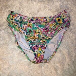 Colorful Patterned Bikini Bottoms